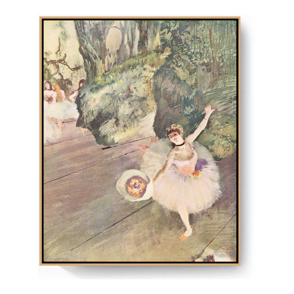 Dancer With A Bouquet - FLOATING FRAME