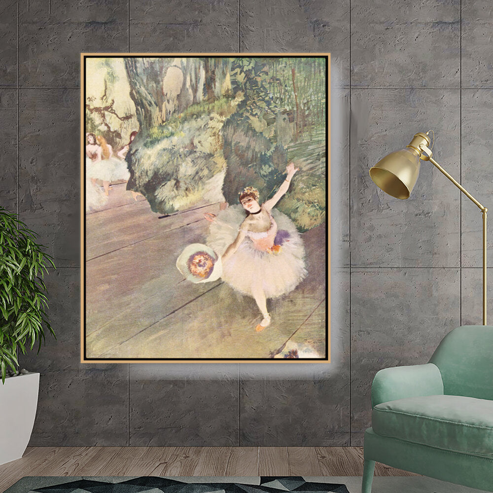 Dancer With A Bouquet - FLOATING FRAME