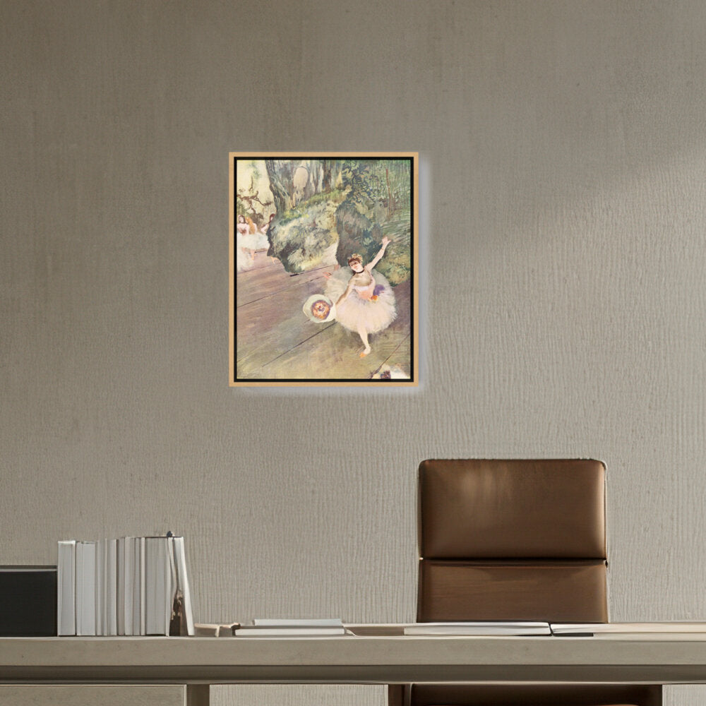 Dancer With A Bouquet - FLOATING FRAME
