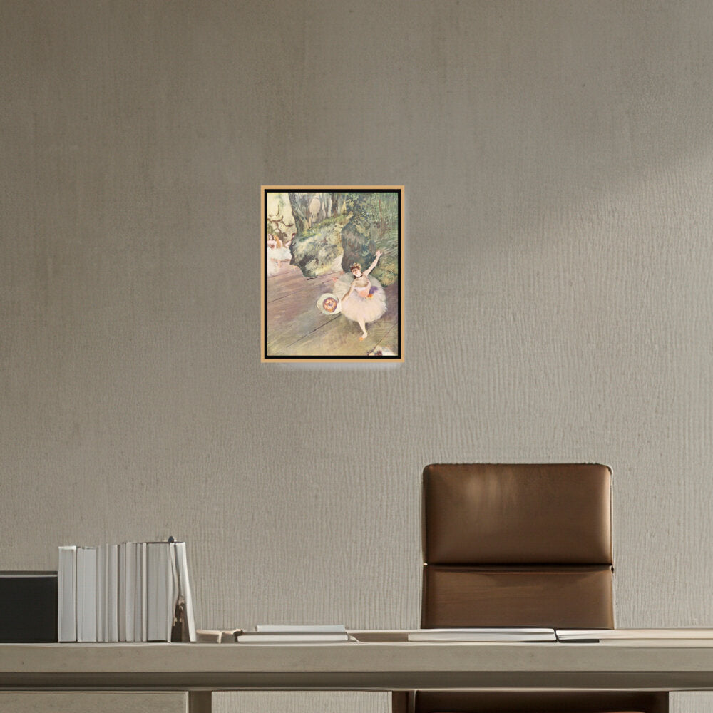 Dancer With A Bouquet - FLOATING FRAME