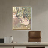 Artist1 - Art - Dancer With A Bouquet - FLOATING FRAME
