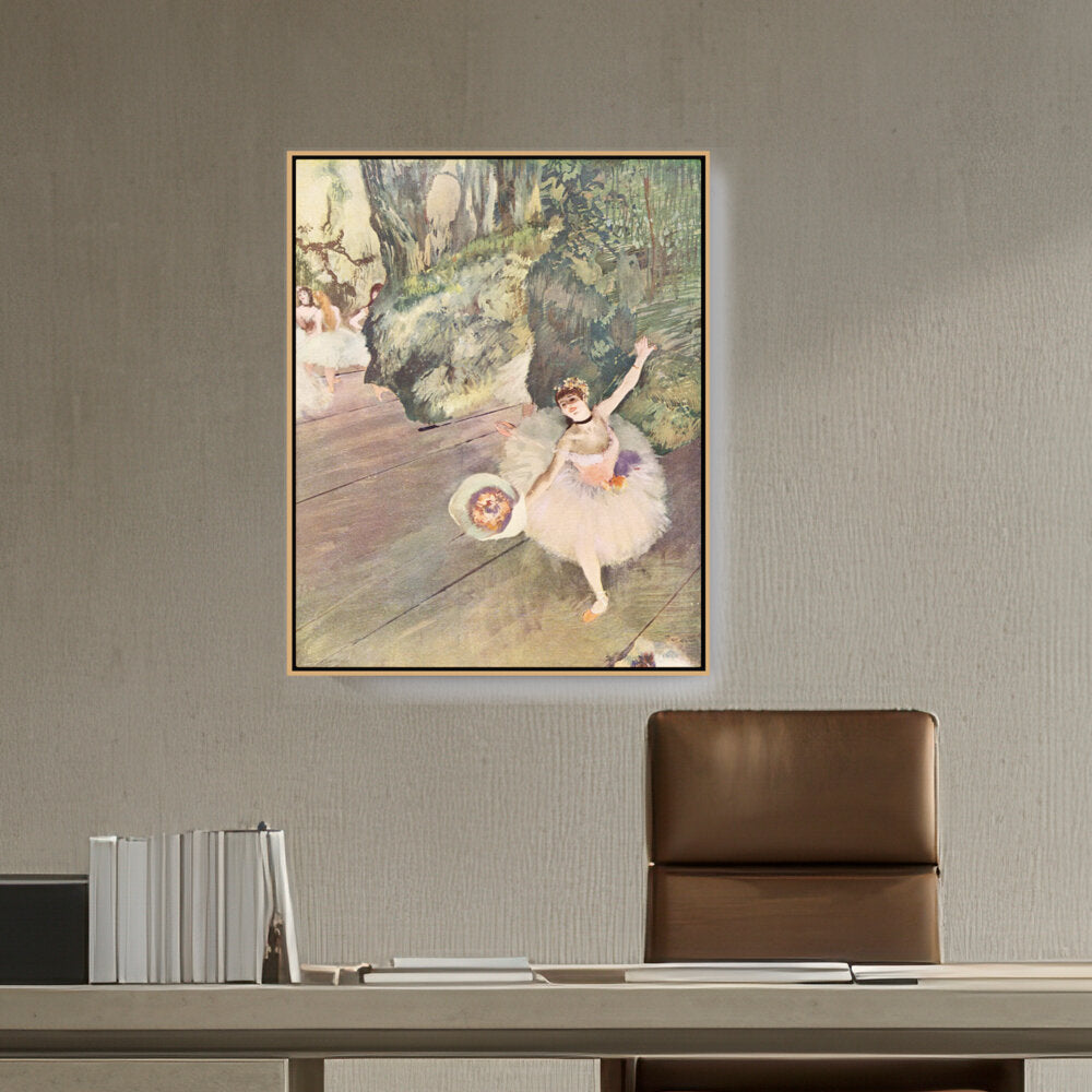 Dancer With A Bouquet - FLOATING FRAME