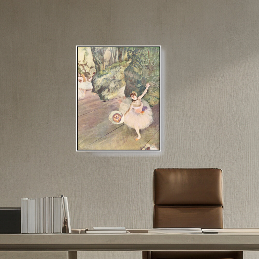 Dancer With A Bouquet - FLOATING FRAME