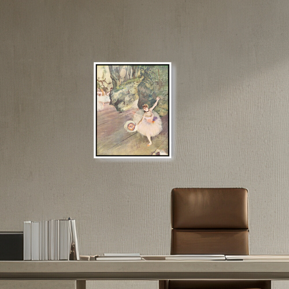 Dancer With A Bouquet - FLOATING FRAME