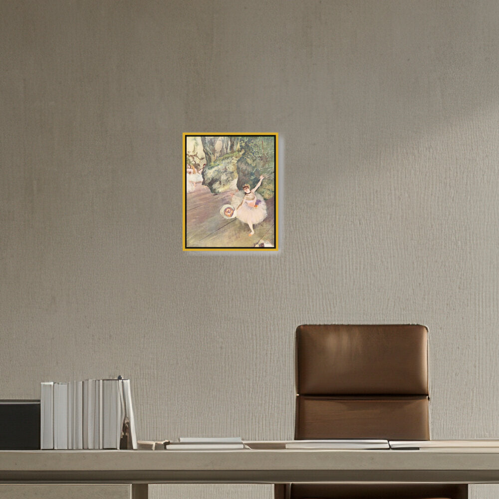 Dancer With A Bouquet - FLOATING FRAME