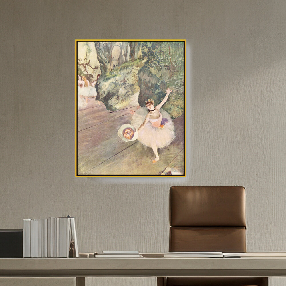 Dancer With A Bouquet - FLOATING FRAME