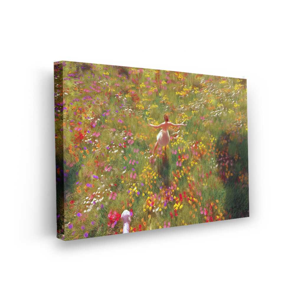 Picasoul - Picasoul Curated - Dancing In The Field Of Flowers - Wall Decor