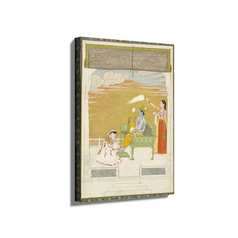 Picasoul - Picasoul Curated - Divine Audience Of Krishna - Wall Decor
