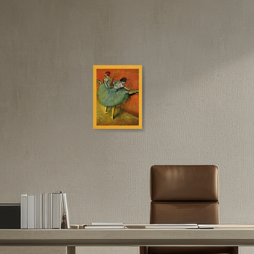 Dancers At The Barre - Framed Canvas