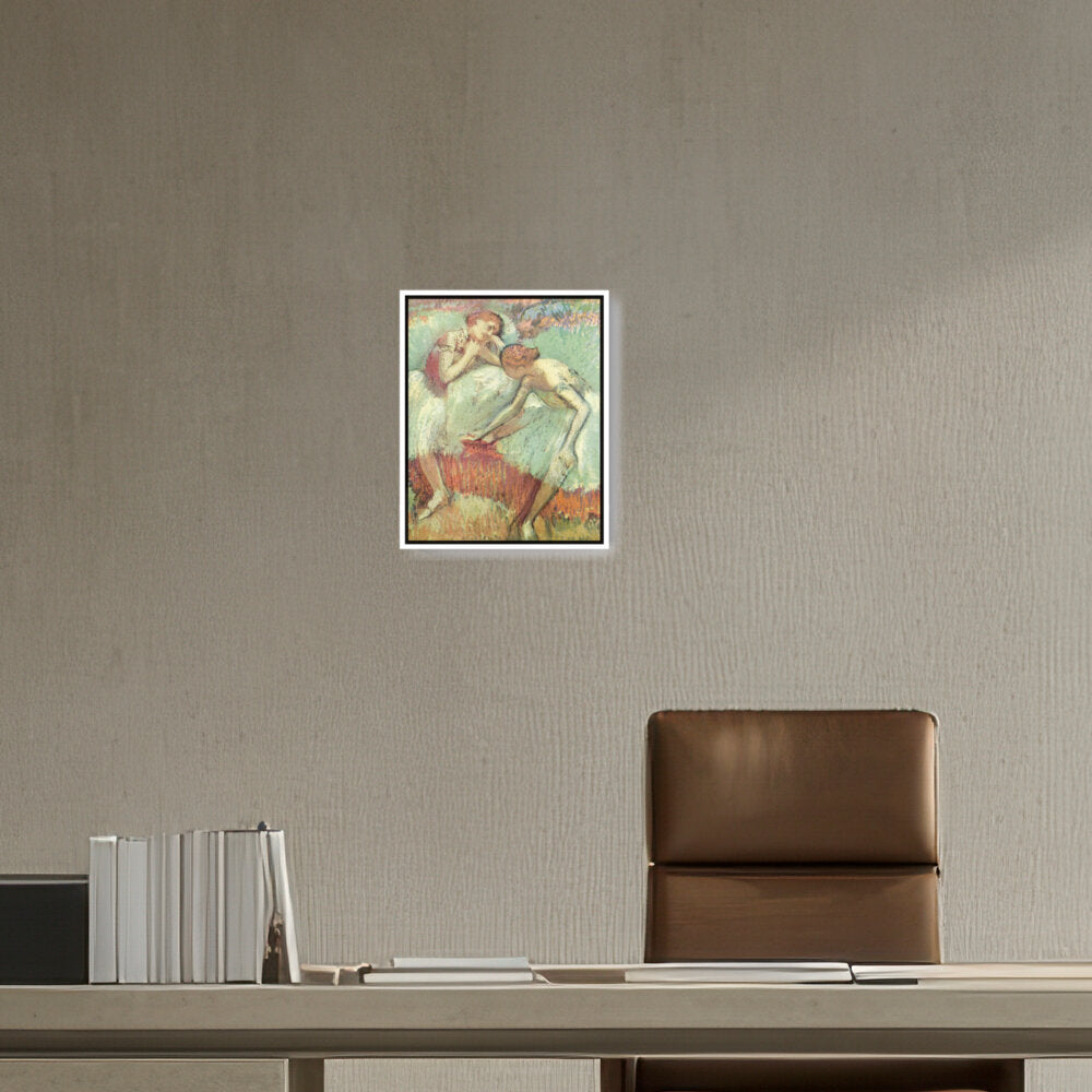 Dancers In Green - FLOATING FRAME