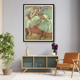 Dancers In Green - WALL MOUNT FRAME