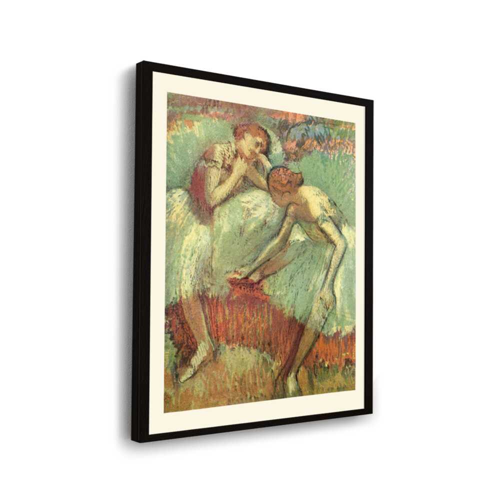 Dancers In Green - WALL MOUNT FRAME