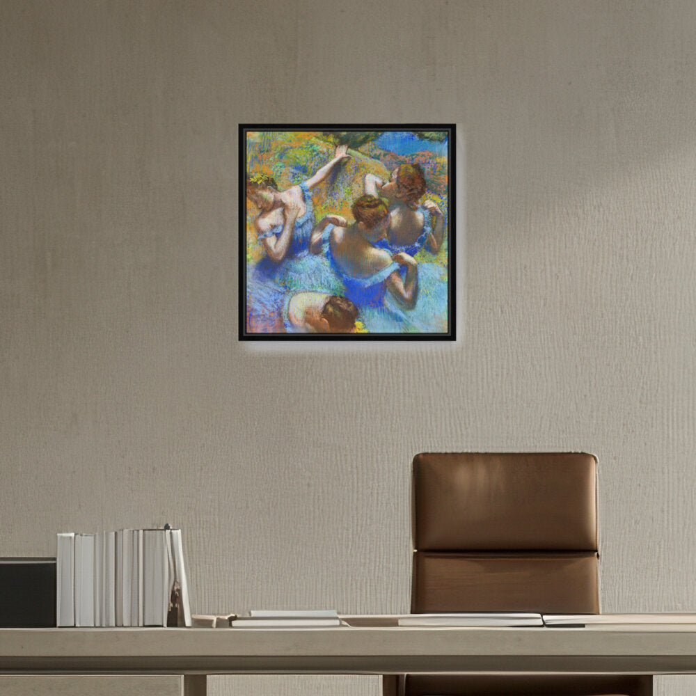 Blue Dancers - FLOATING FRAME