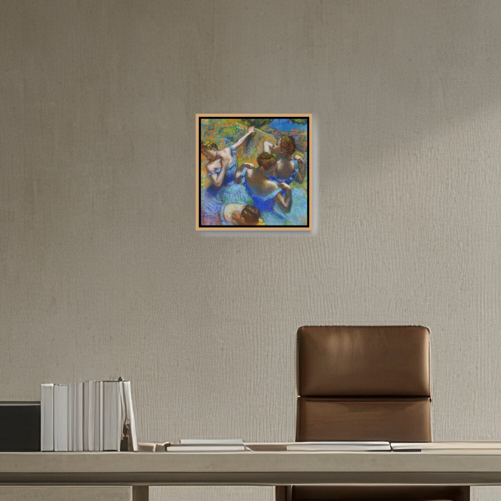 Blue Dancers - FLOATING FRAME