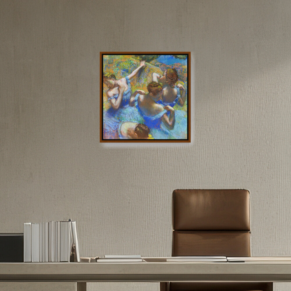 Blue Dancers - FLOATING FRAME