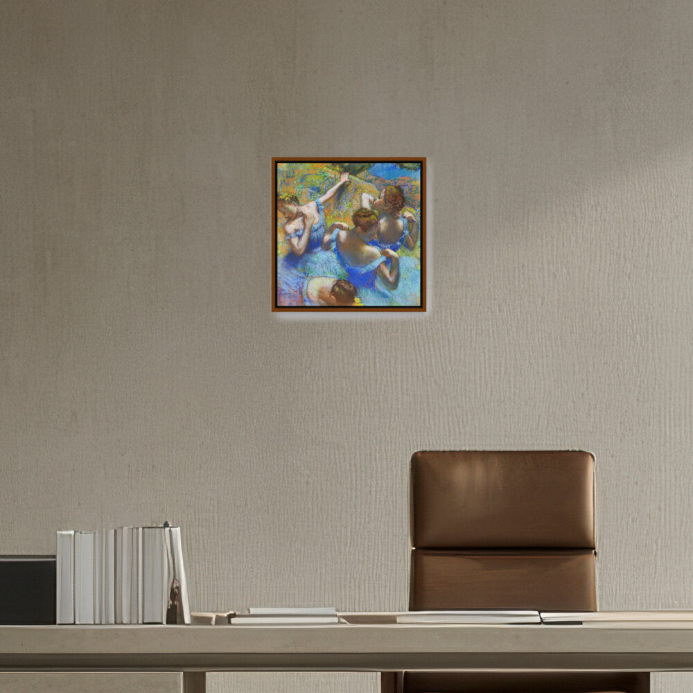 Blue Dancers - FLOATING FRAME