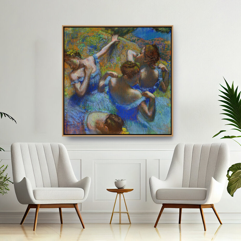 Blue Dancers - FLOATING FRAME