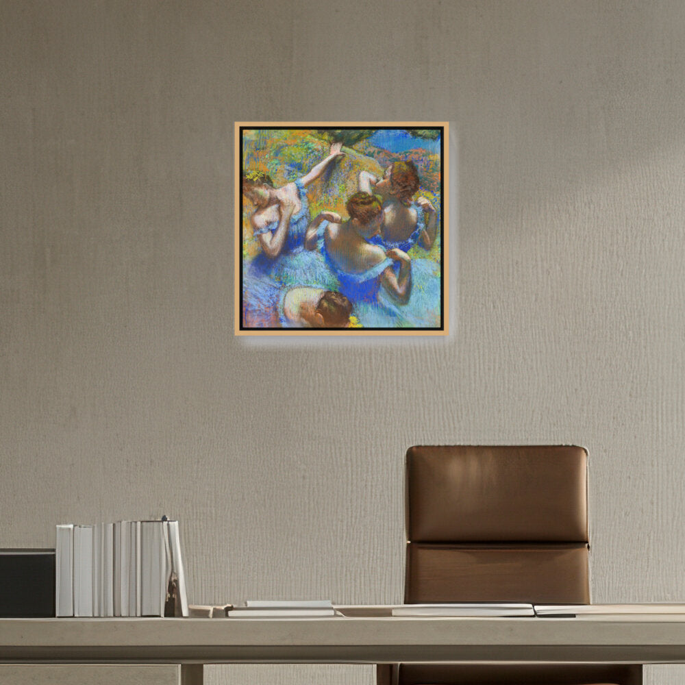 Blue Dancers - FLOATING FRAME