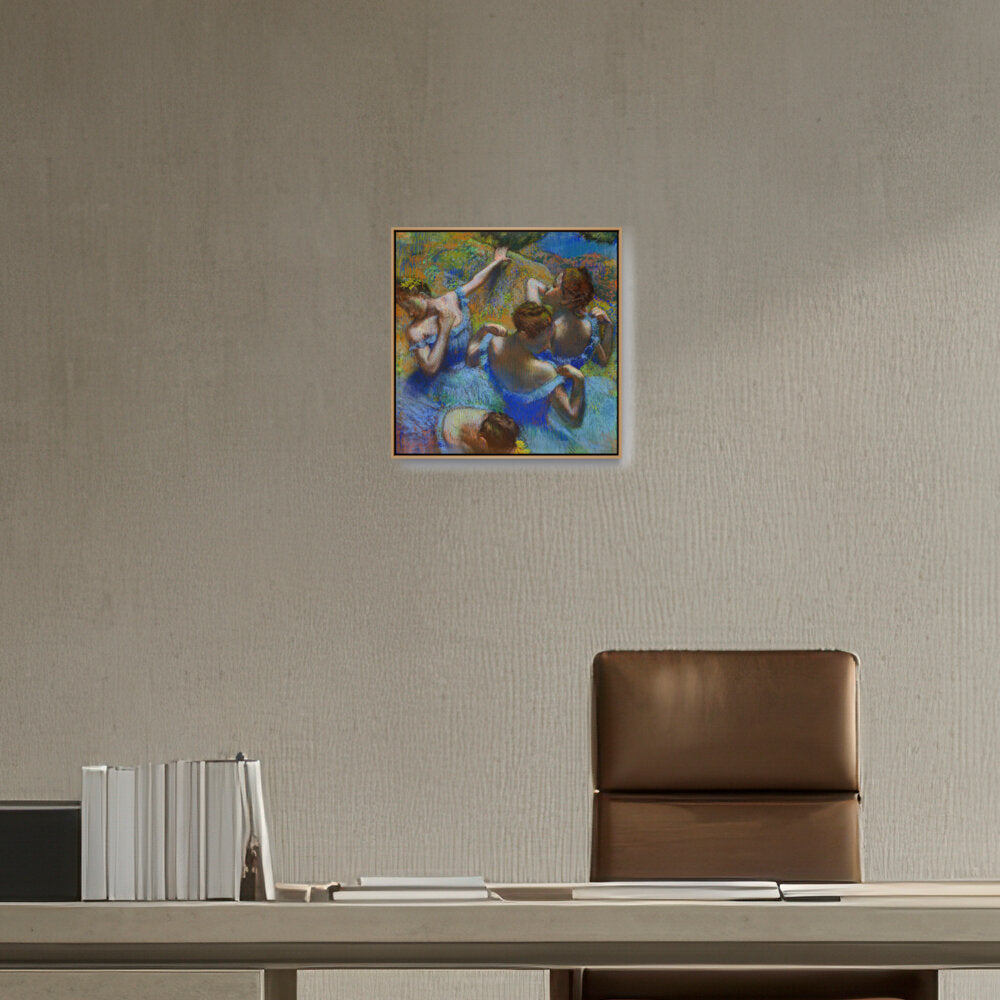 Blue Dancers - FLOATING FRAME