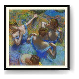 Blue Dancers - WALL MOUNT FRAME