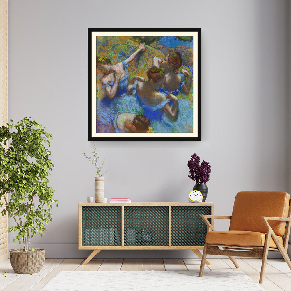 Blue Dancers - WALL MOUNT FRAME