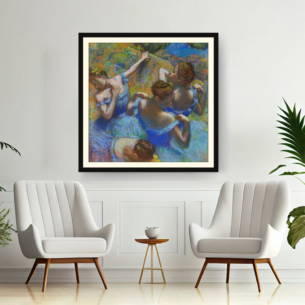 Blue Dancers - WALL MOUNT FRAME