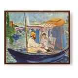 Studio Boat - Framed Canvas