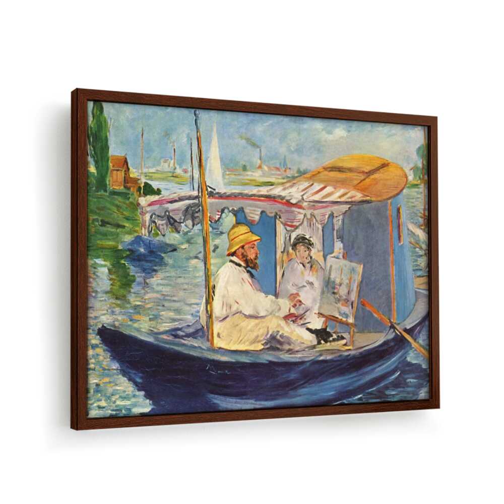 Studio Boat - Framed Canvas