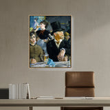 Artist1 - Art - At The Caf̩ - FLOATING FRAME