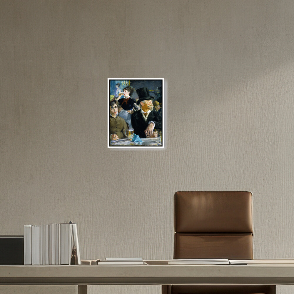 At The Caf̩ - FLOATING FRAME