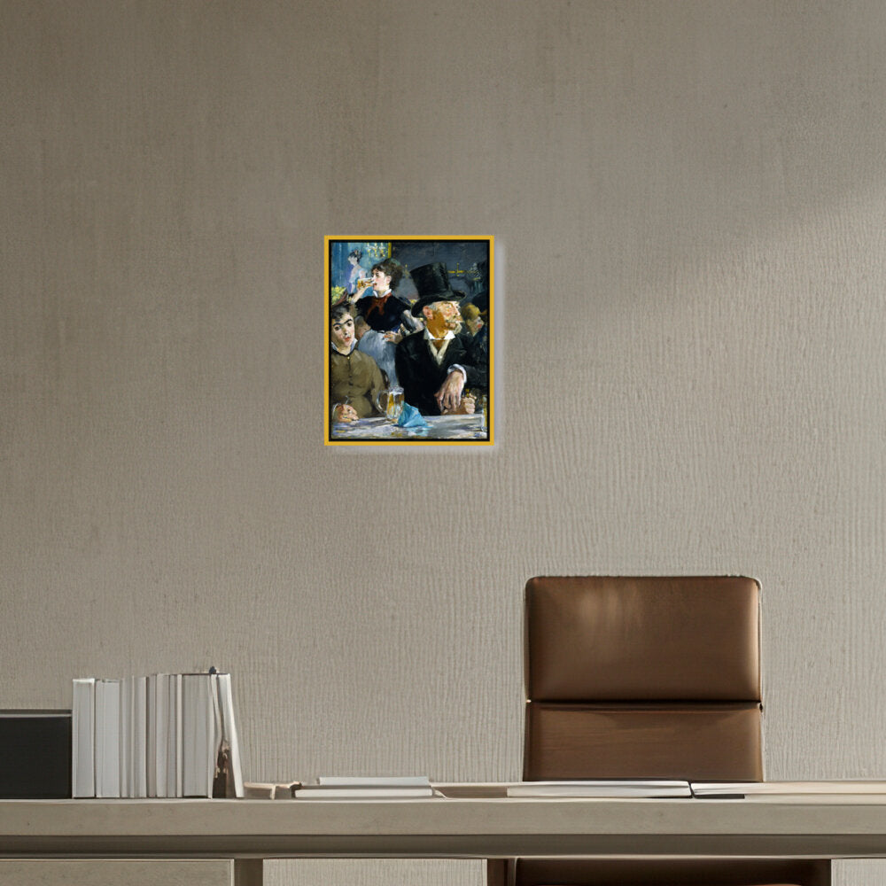 At The Caf̩ - FLOATING FRAME
