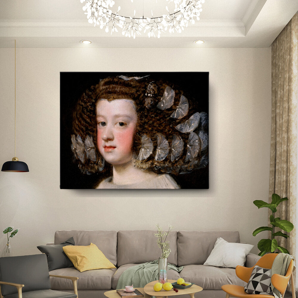 Girl With Butterflies