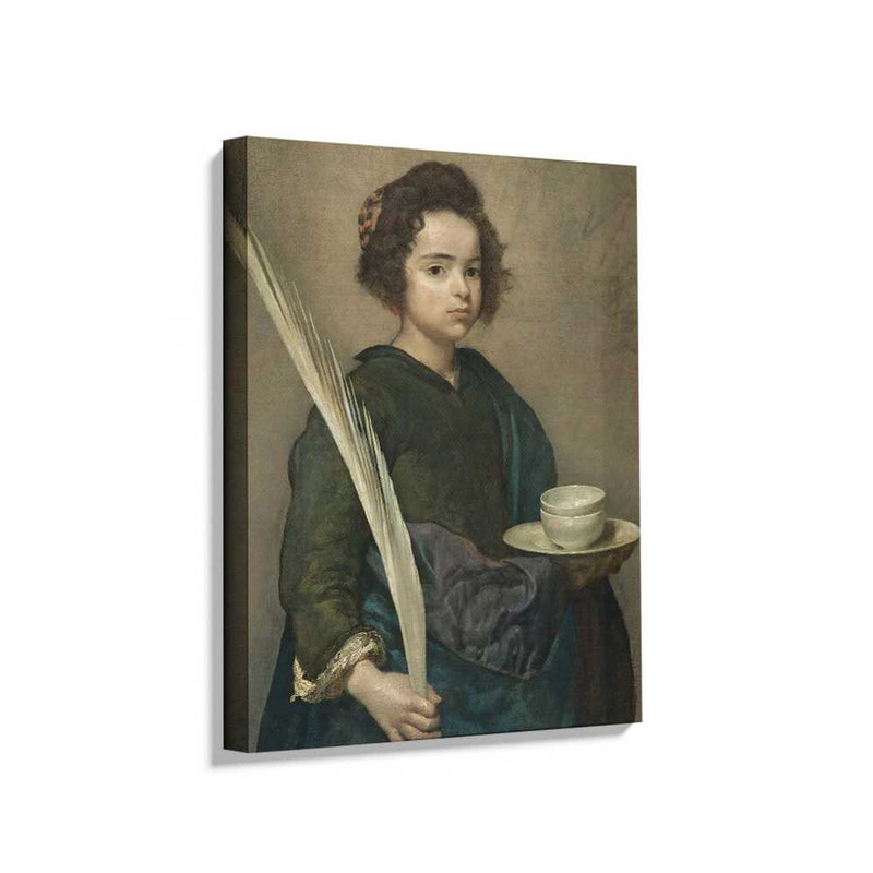 Picasoul - Picasoul Curated - The Young Boy With A Plate And A Palm Frond - Wall Decor