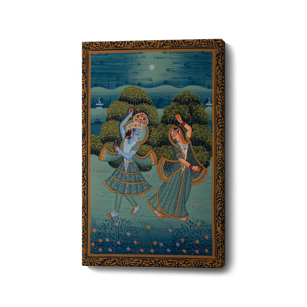 Picasoul - Picasoul Curated - Dance Of Radha And Krishna - Wall Decor