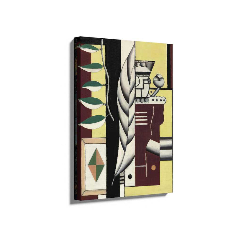 Picasoul - Picasoul Curated - Abstract Composition With Leaves - Wall Decor