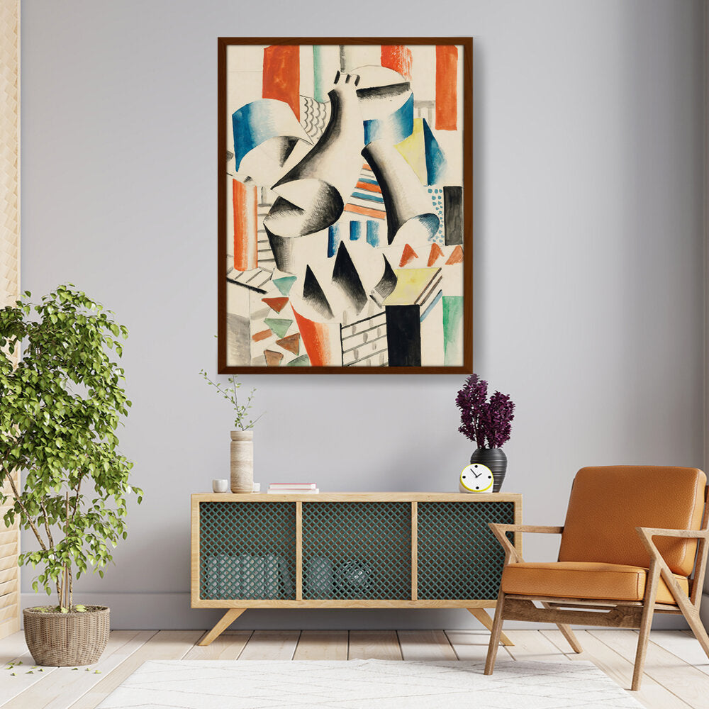 Artist1 - Art - Dynamic Geometry - Framed Canvas – Picasoul Arts & Sales