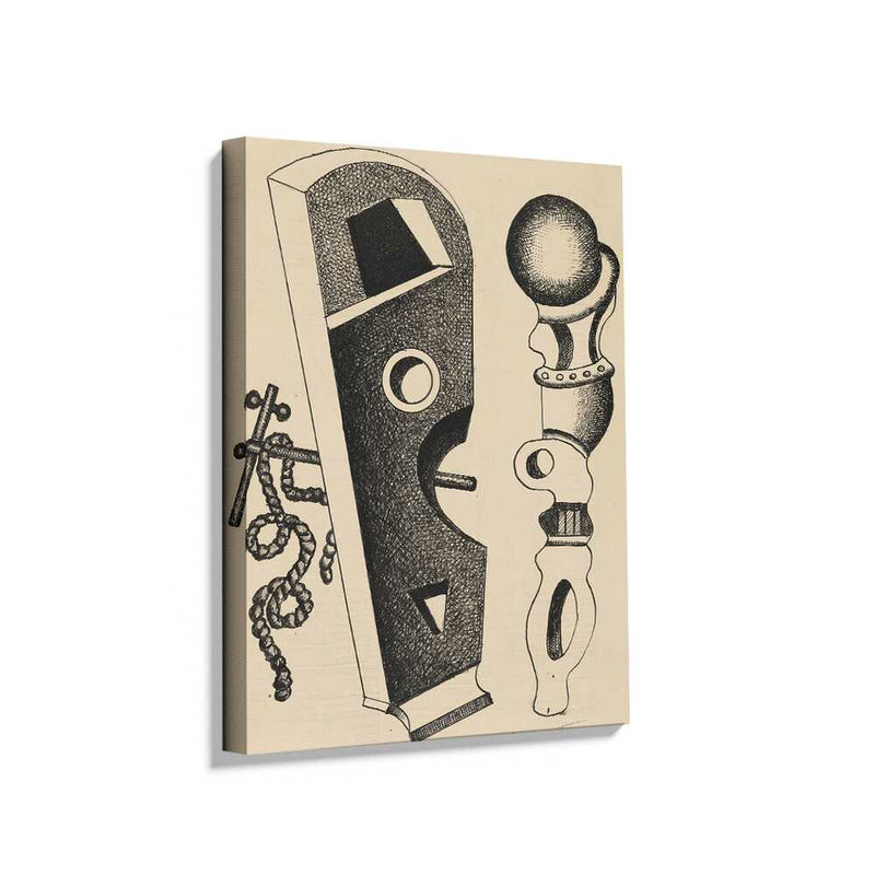 Picasoul - Picasoul Curated - Abstract Forms In Contrast - Wall Decor
