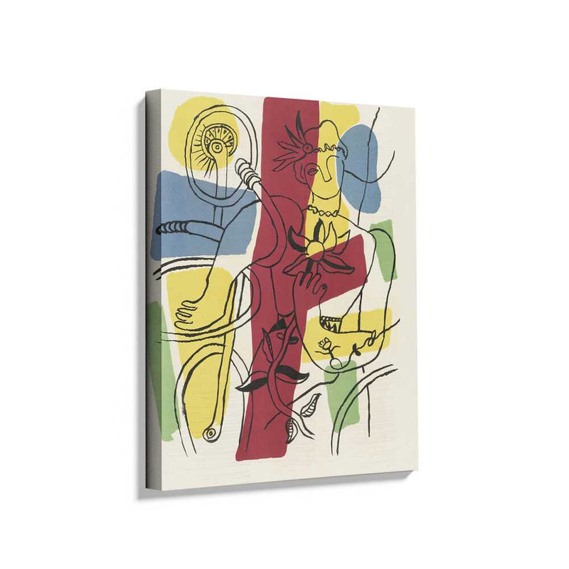 Picasoul - Picasoul Curated - Abstract Figures In Color - Wall Decor