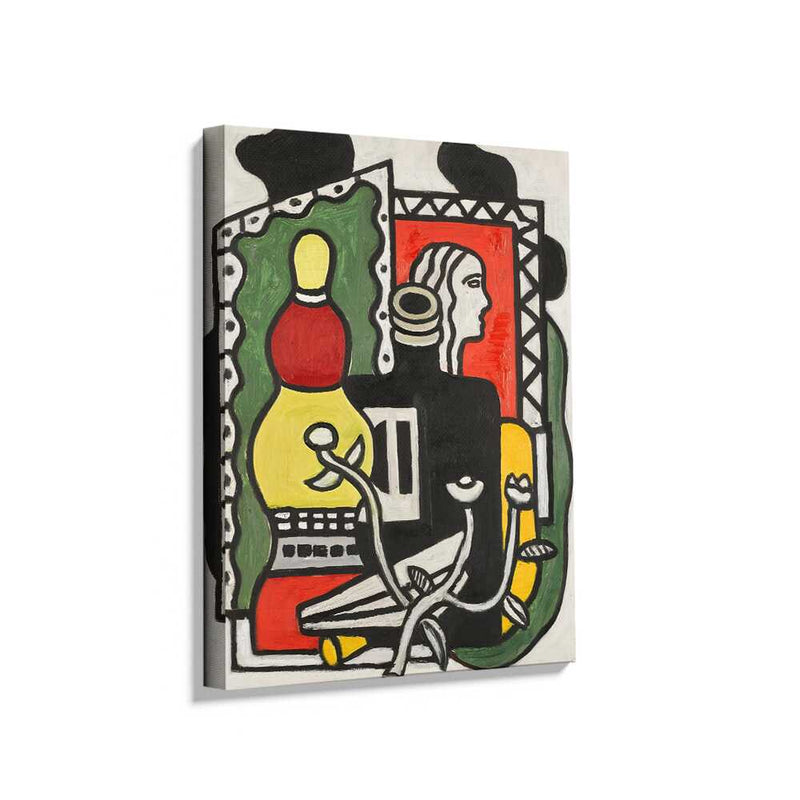 Picasoul - Picasoul Curated - Abstract Composition With Figure - Wall Decor