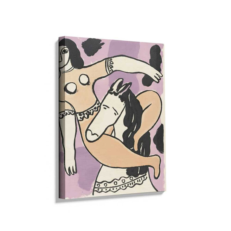 Picasoul - Picasoul Curated - Woman With Horse - Wall Decor