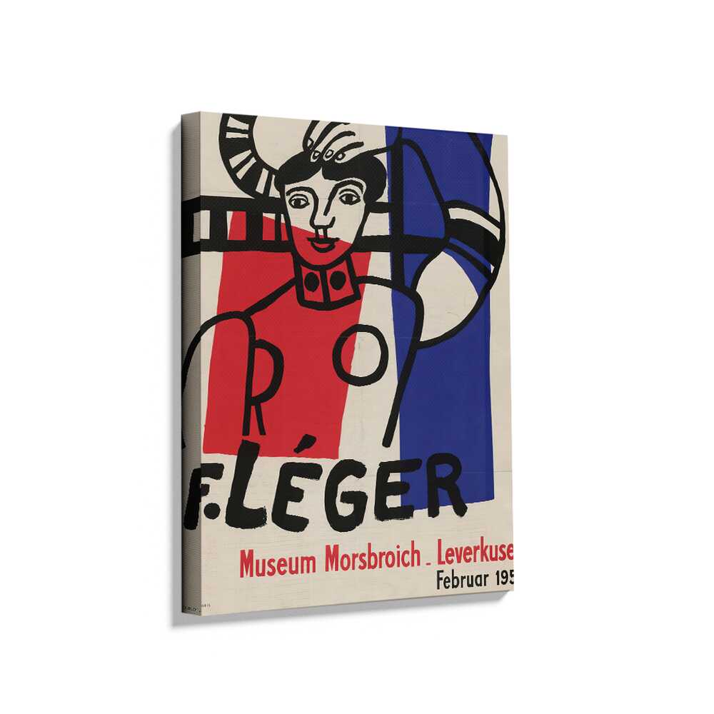 Picasoul - Picasoul Curated - F. L??ger Exhibition Poster - Wall Decor