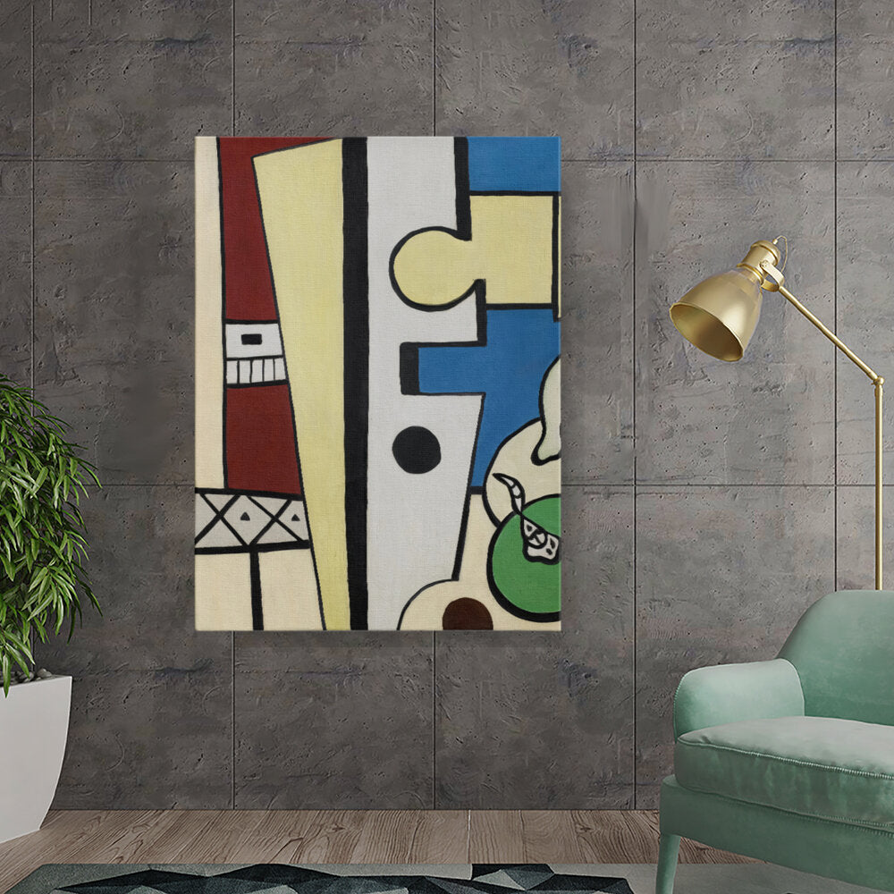 Abstract Still Life With Shapes