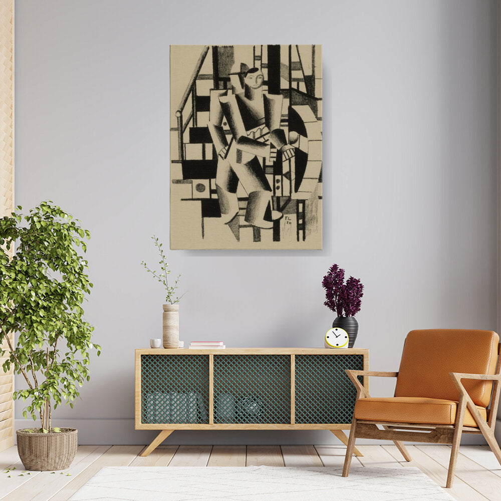 Abstract Figure In Motion