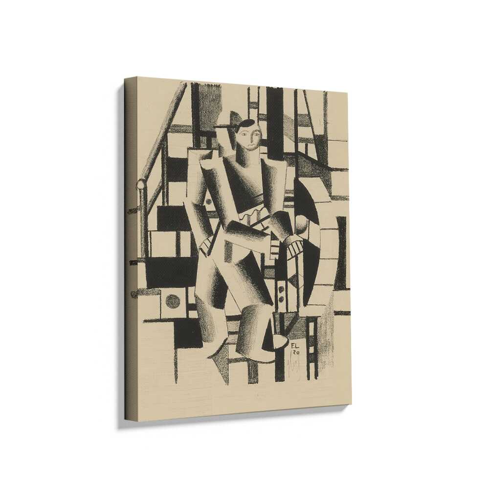 Picasoul - Picasoul Curated - Abstract Figure In Motion - Wall Decor