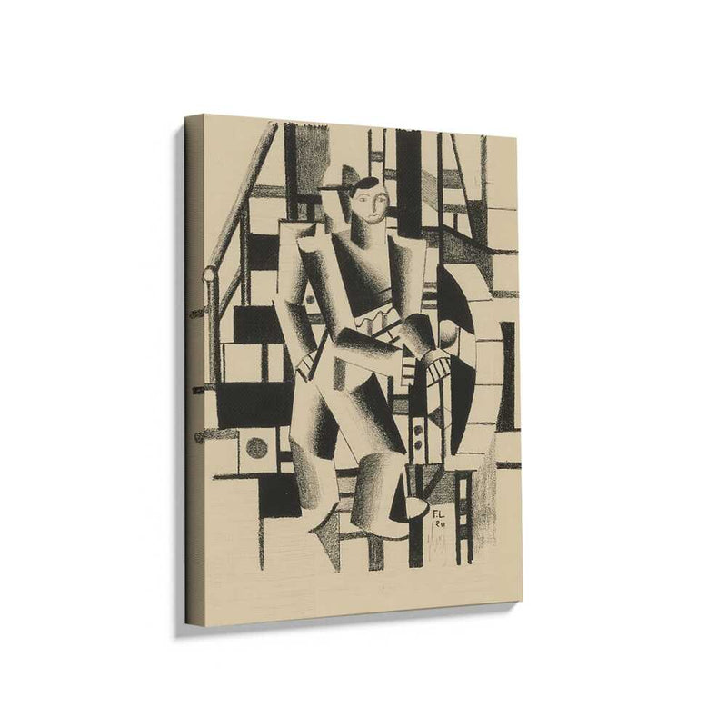 Picasoul - Picasoul Curated - Abstract Figure In Motion - Wall Decor