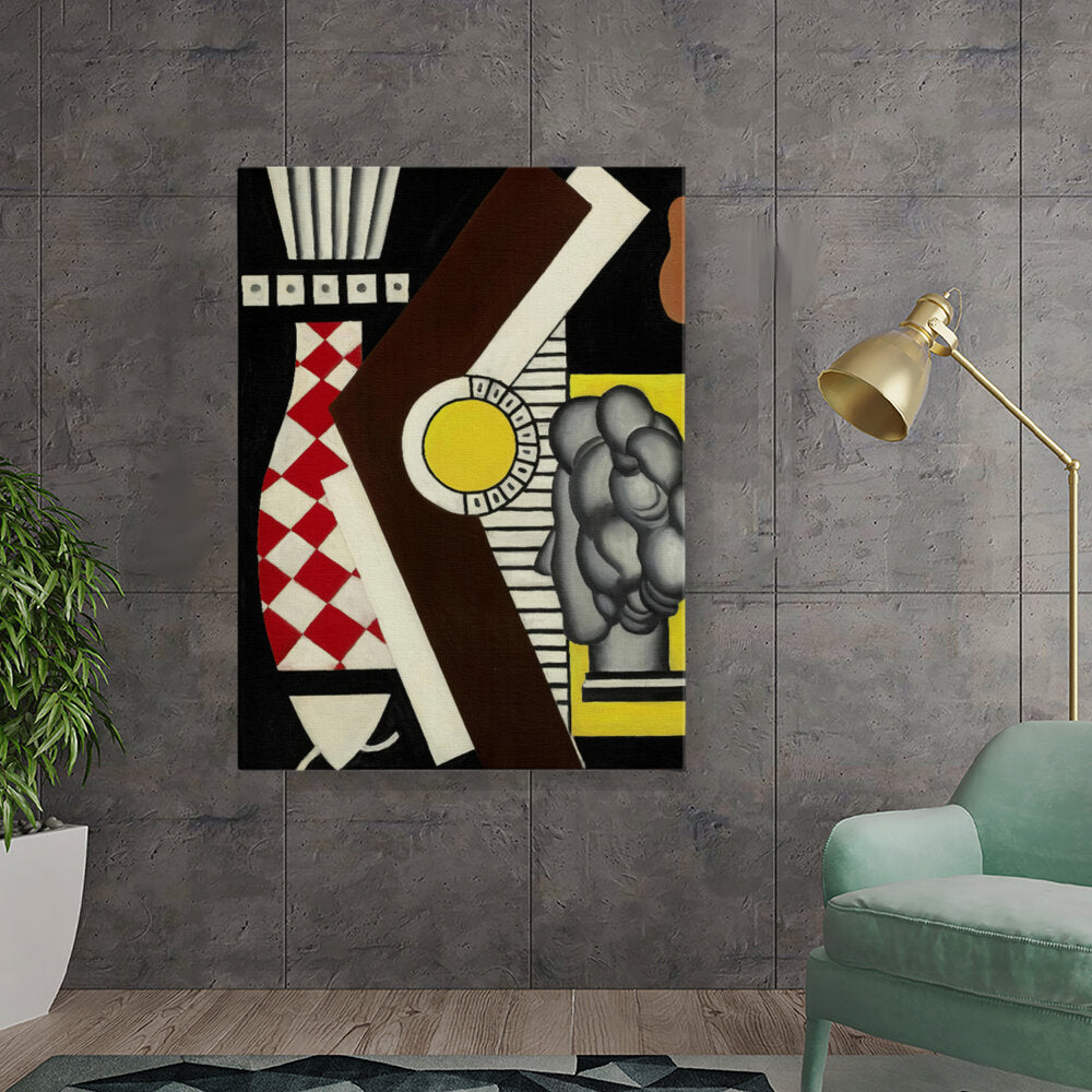 Abstract Composition With Forms