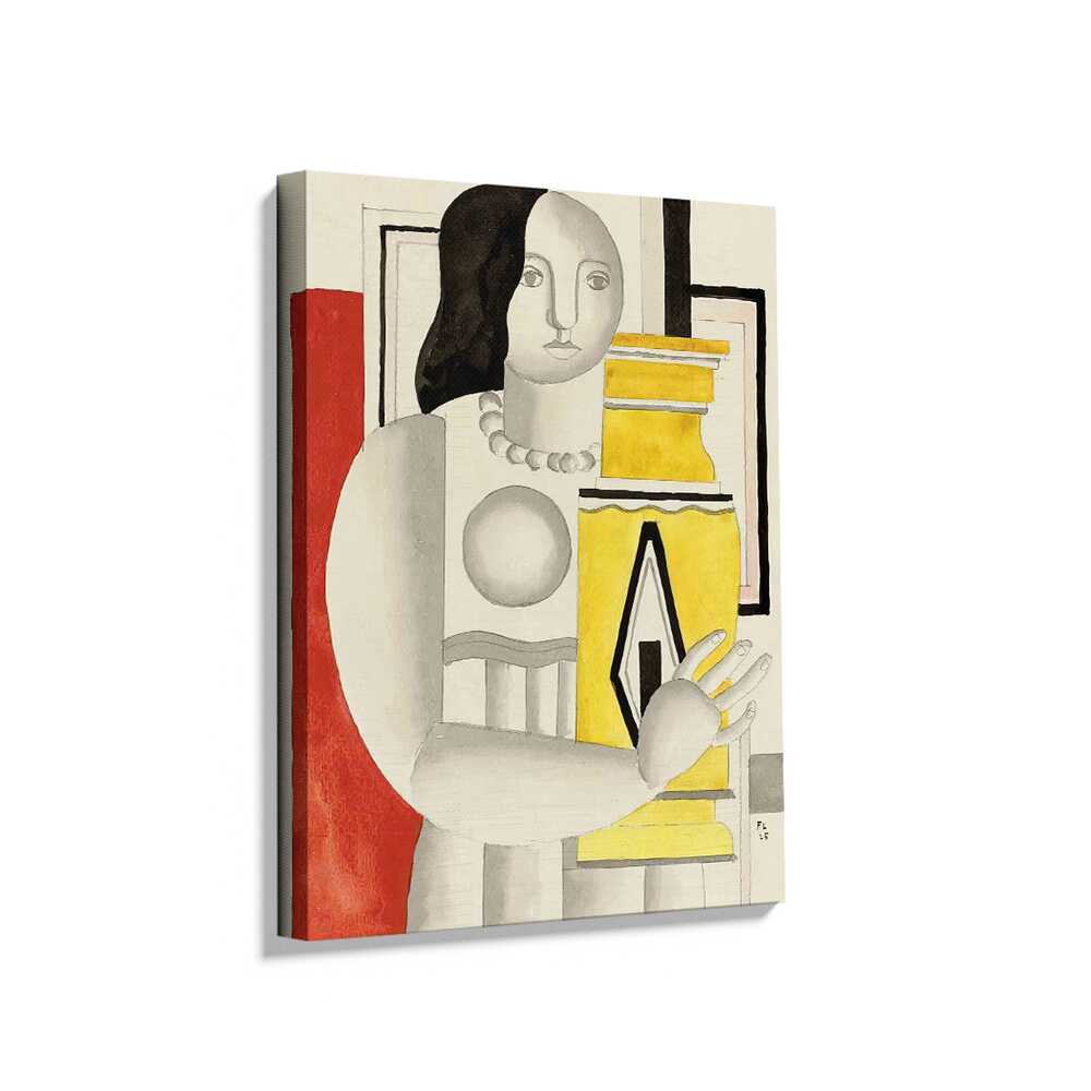 Picasoul - Picasoul Curated - Woman With Vase - Wall Decor