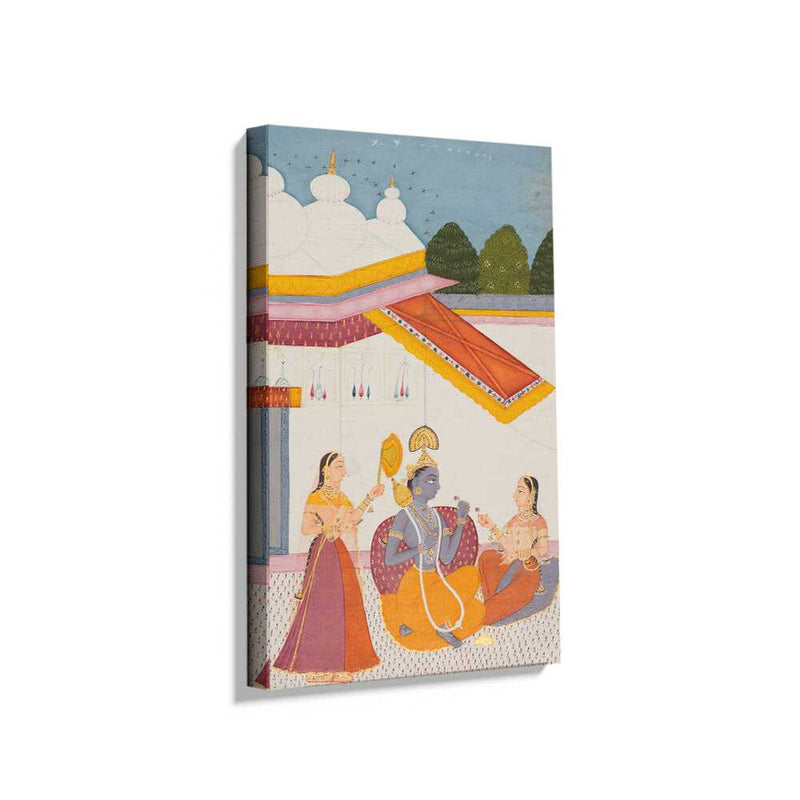 Picasoul - Picasoul Curated - Krishna Under A Canopy - Wall Decor