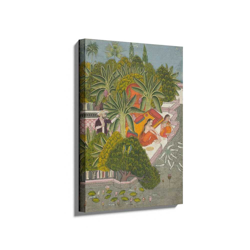 Picasoul - Picasoul Curated - Royal Women Feeding Fish - Wall Decor
