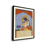 Krishna And Radha - WALL MOUNT FRAME